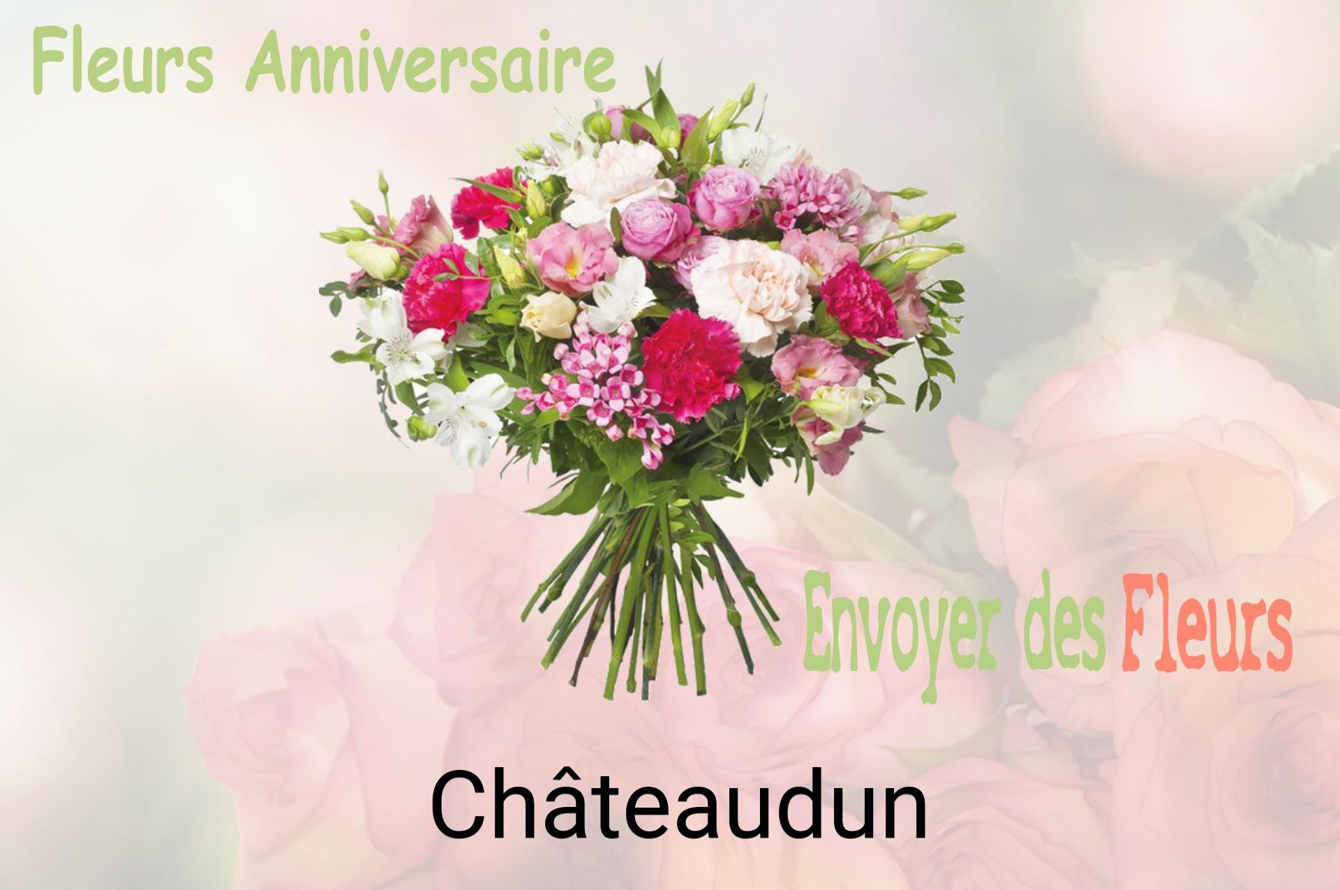 Bouquet de fleurs d’anniversaire livré à Châteaudun